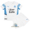 Officiële Voetbalshirt + Korte Broek Olympique de Marseille Thuis 2021-22 - Kids